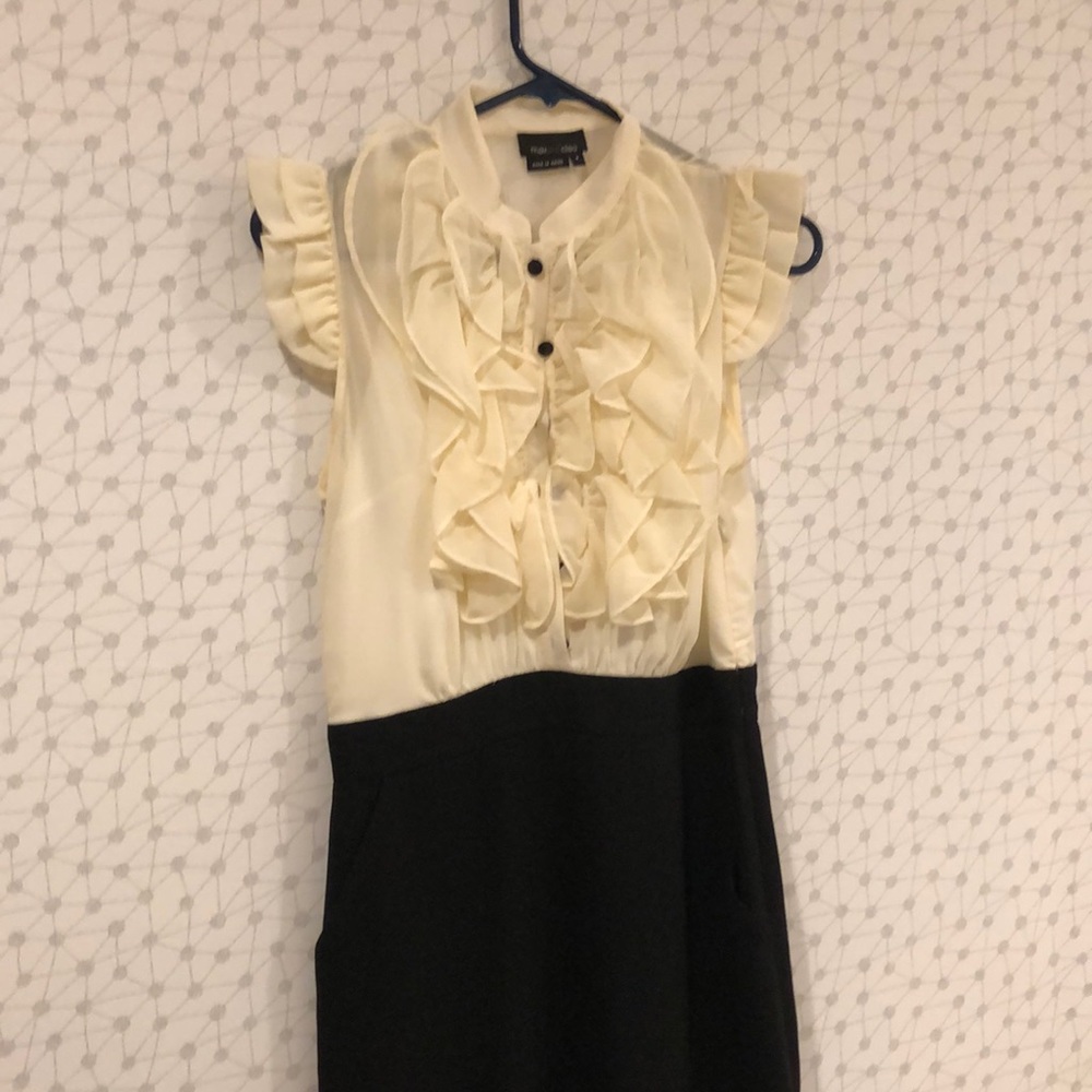 Tuxedo style party dress